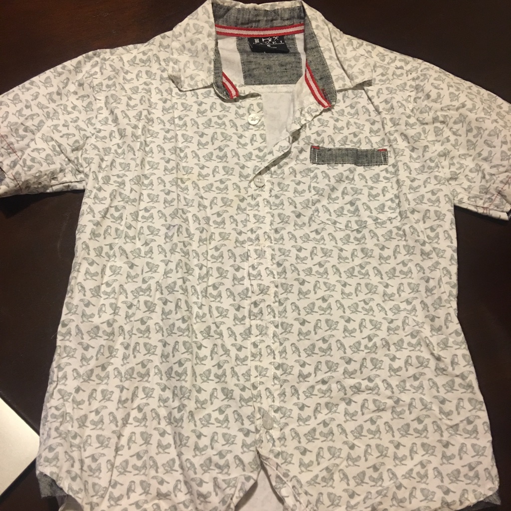 Boys Button Up Used Sold As Is Size 6